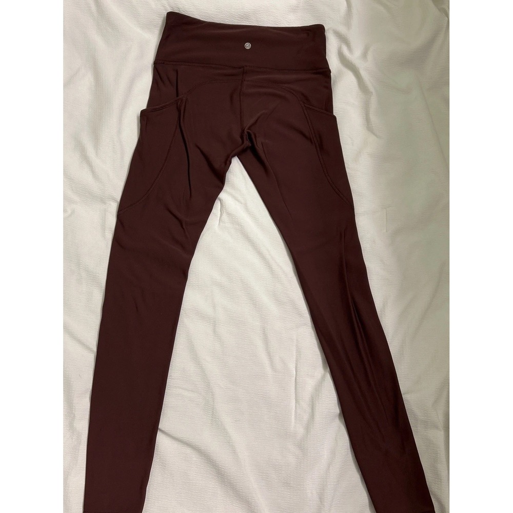 CRZ‎ Yoga Fleece Lined Pants, Wine Athleisure Women's